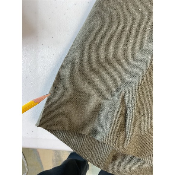 Vtg Polo Ralph Lauren Wool Suit Pants Dress Green Mens Size 34x30 (40R pant) - Picture 10 of 16